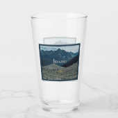 Idaho Poster Art Glas (Rückseite)