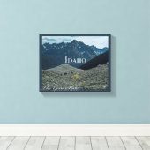 Idaho Poster Art Leinwanddruck (Insitu (Holzboden))