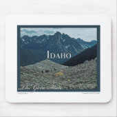 Idaho Poster Art Mousepad (Vorne)