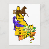 Idaho Postkarte (Vorderseite)