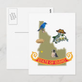 Idaho Postkarte (Vorne/Hinten)