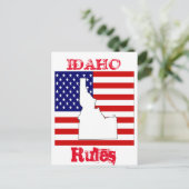 IDAHO POSTKARTE (Stehend Vorderseite)