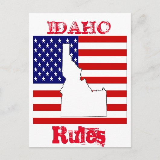 IDAHO POSTKARTE (Vorderseite)