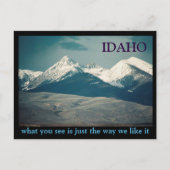 Idaho Postkarte (Vorderseite)