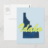 Idaho Postkarte (Vorne/Hinten)