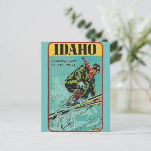 Idaho - Postkarte (Stehend Vorderseite)