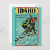 Idaho - Postkarte (Vorne/Hinten)