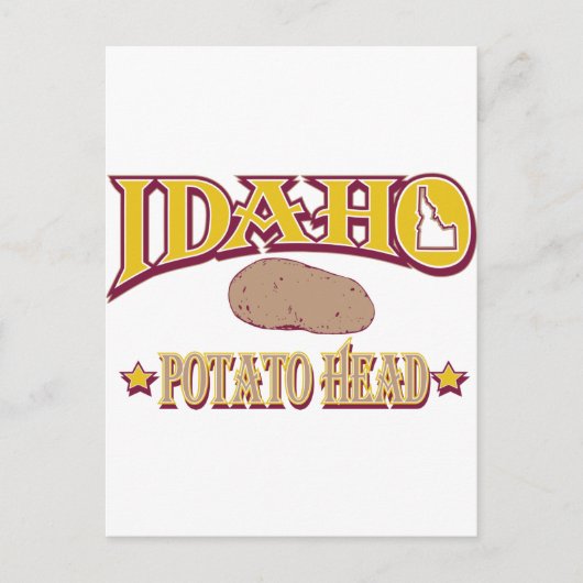 Idaho Postkarte (Vorderseite)