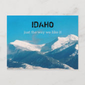 Idaho Postkarte (Vorderseite)
