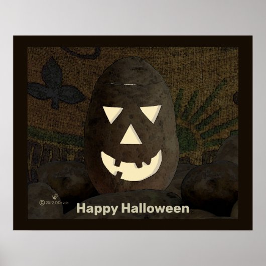 Idaho Potato Tato'lantern Poster (Vorne)