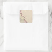 Idaho Quadratischer Aufkleber (Tasche)