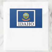 Idaho Rechteckiger Aufkleber (Tasche)