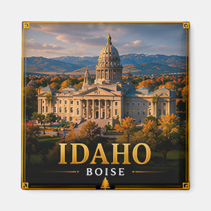 🏔️ Idaho-Reiseandenken für Erstbesucher Magnet