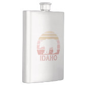 Idaho Retro Bear Flachmann (Rechts)