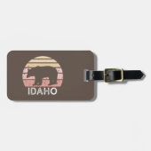 Idaho Retro Bear Gepäckanhänger (Vorderseite horizontal)
