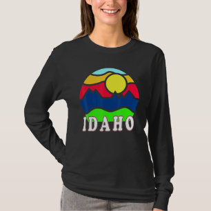 Idaho Retro Bergsee-Zauber im Val Piora T-Shirt