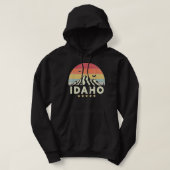 Idaho Retro Style ID USA Hoodie (Design vorne)
