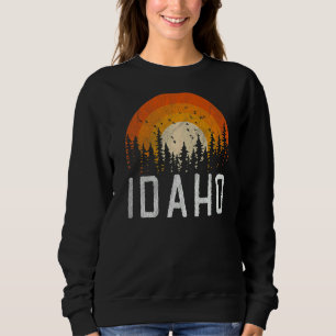 Idaho Retro Style Vintager 70er 80er 90er Männer F Sweatshirt