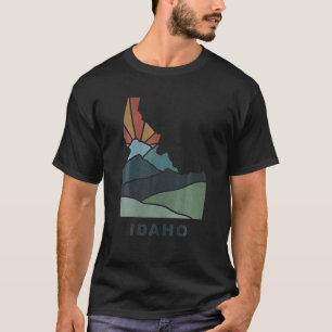 Idaho Retro Vintag Classic Style ID Graphic T-Shirt