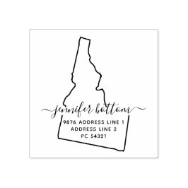 Idaho Rücksendeadresse Business Gummistempel