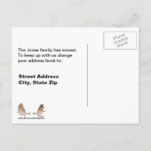 Idaho Sasquatch Lizenzschild Ankündigungspostkarte (Rückseite)