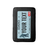 Idaho Sasquatch Lizenzschild Badematte (Vorderseite Vertikal)