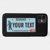 Idaho Sasquatch Lizenzschild Case-Mate iPhone Hülle (Rückseite (Horizontal))