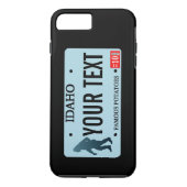 Idaho Sasquatch Lizenzschild Case-Mate iPhone Hülle (Rückseite)