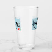 Idaho Sasquatch Lizenzschild Glas (Rechts)