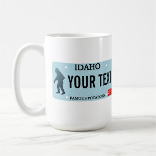 Idaho Sasquatch Lizenzschild Kaffeetasse