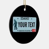 Idaho Sasquatch Lizenzschild Keramikornament (Rechts)