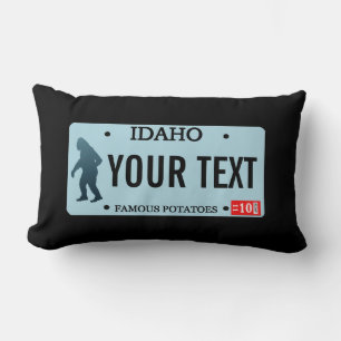 Idaho Sasquatch Lizenzschild Lendenkissen