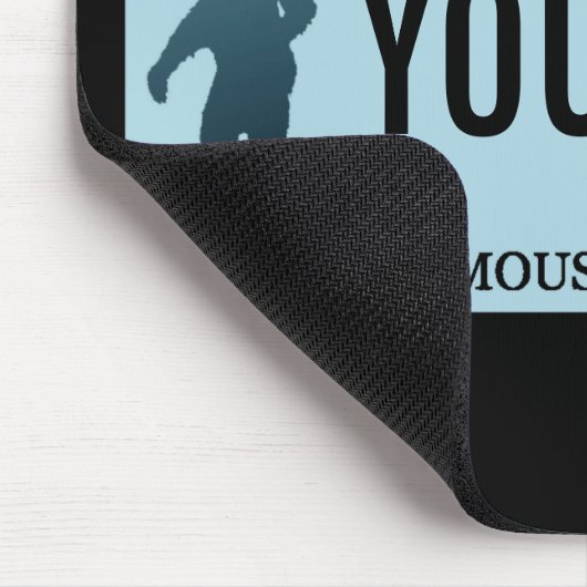 Idaho Sasquatch Lizenzschild Mousepad (Ecke)