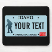 Idaho Sasquatch Lizenzschild Mousepad (Vorne)
