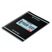 Idaho Sasquatch Lizenzschild Notizblock (Linke Seite)