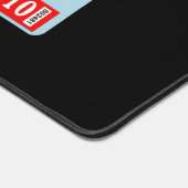 Idaho Sasquatch Lizenzschild Schreibtischunterlage (Ecke)