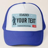 Idaho Sasquatch Lizenzschild