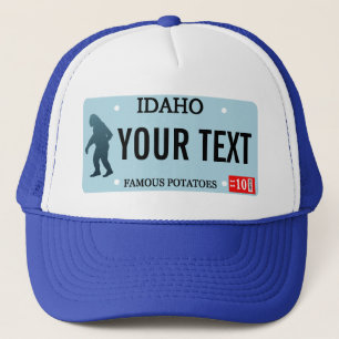 Idaho Sasquatch Lizenzschild Truckerkappe