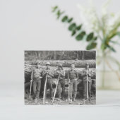 Idaho Sawmill Workers, 1939 Postkarte (Stehend Vorderseite)