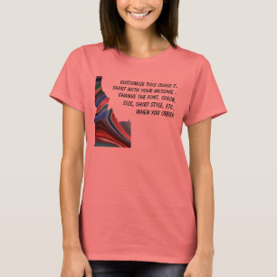 Idaho-Shirt - Gewohnheit mit Wahl oder anderer T-Shirt