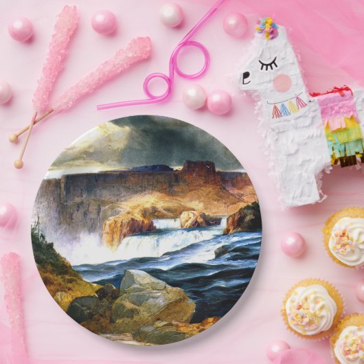 Idaho, Shoshone Falls, Snake River Pappteller (Party)