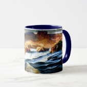 Idaho, Shoshone Falls, Snake River Tasse (VorderseiteRechts)