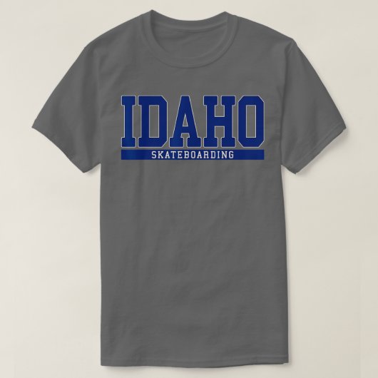 Idaho Skateboarding  T-Shirt (Design vorne)