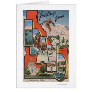 Idaho (Skifahren)Große BriefmarkenszenenIdaho