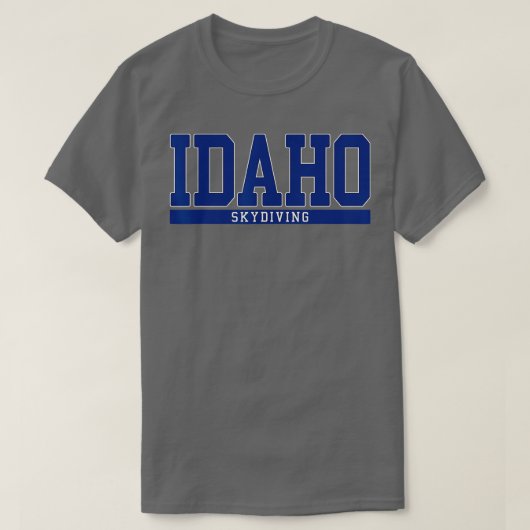 Idaho Skydiving T-Shirt (Design vorne)