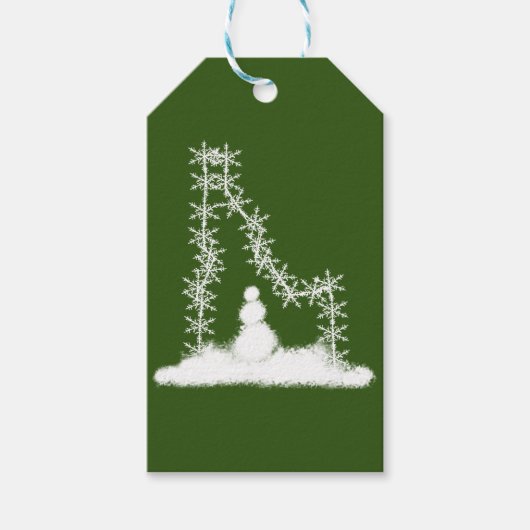 Idaho Snowflake Geschenkanhänger (Vorderseite)