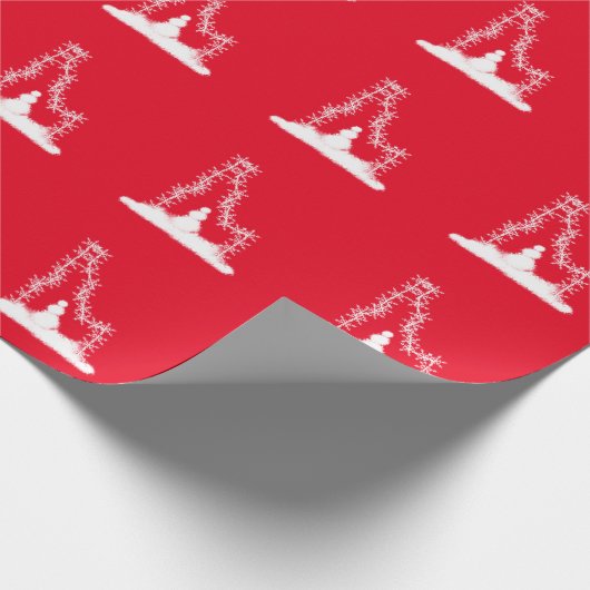 Idaho Snowflake Geschenkpapier (Ecke)