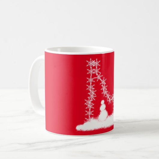 Idaho Snowflake Kaffeetasse (Vorderseite Links)