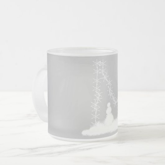 Idaho Snowflake Mattglastasse (Vorderseite Links)