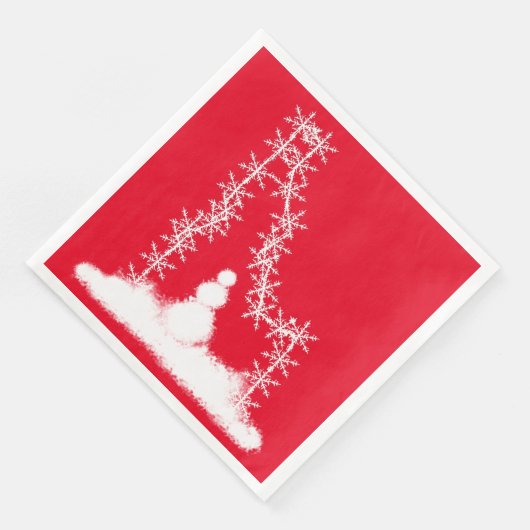 Idaho Snowflake Serviette (Ecke)